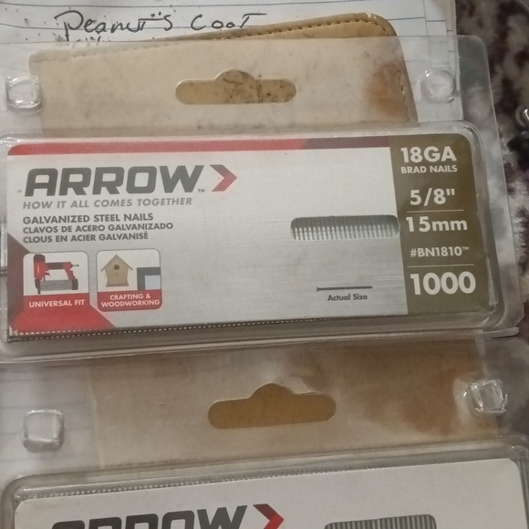 2 pks arrow brad and steel nails - Picture 3 of 4